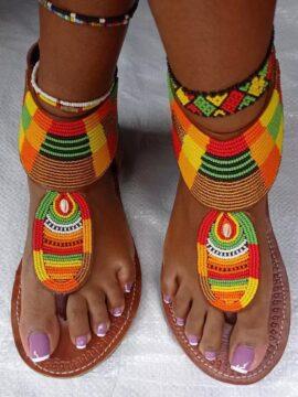 Enka Tribal Summer Sandals