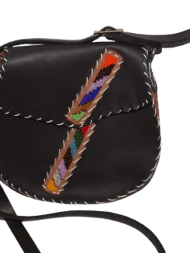 Aria leather sling bag