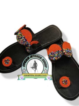 Handmade African Beaded Sandals