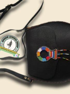 Okre shoulder leather bag