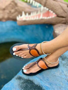 Malkia Leather sandals